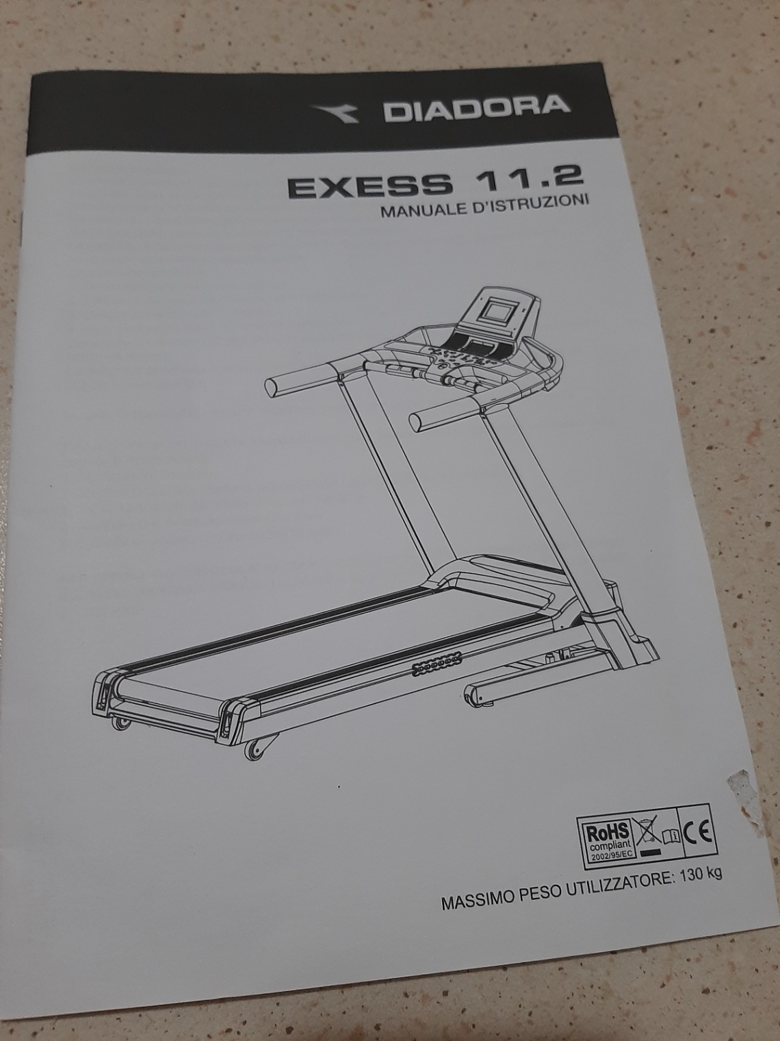 Tapis Roulant Diadora Exess 11.2 pari al nuovo - foto 5
