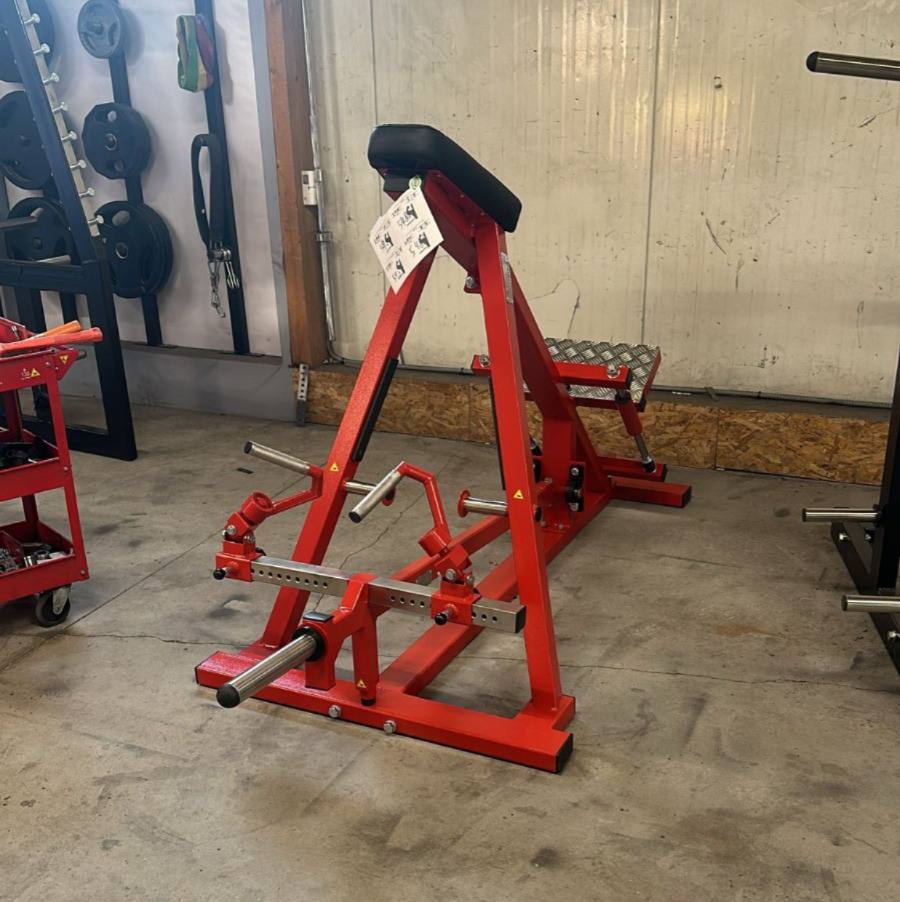 Chest supported t bar pedana e maniglie regolabili