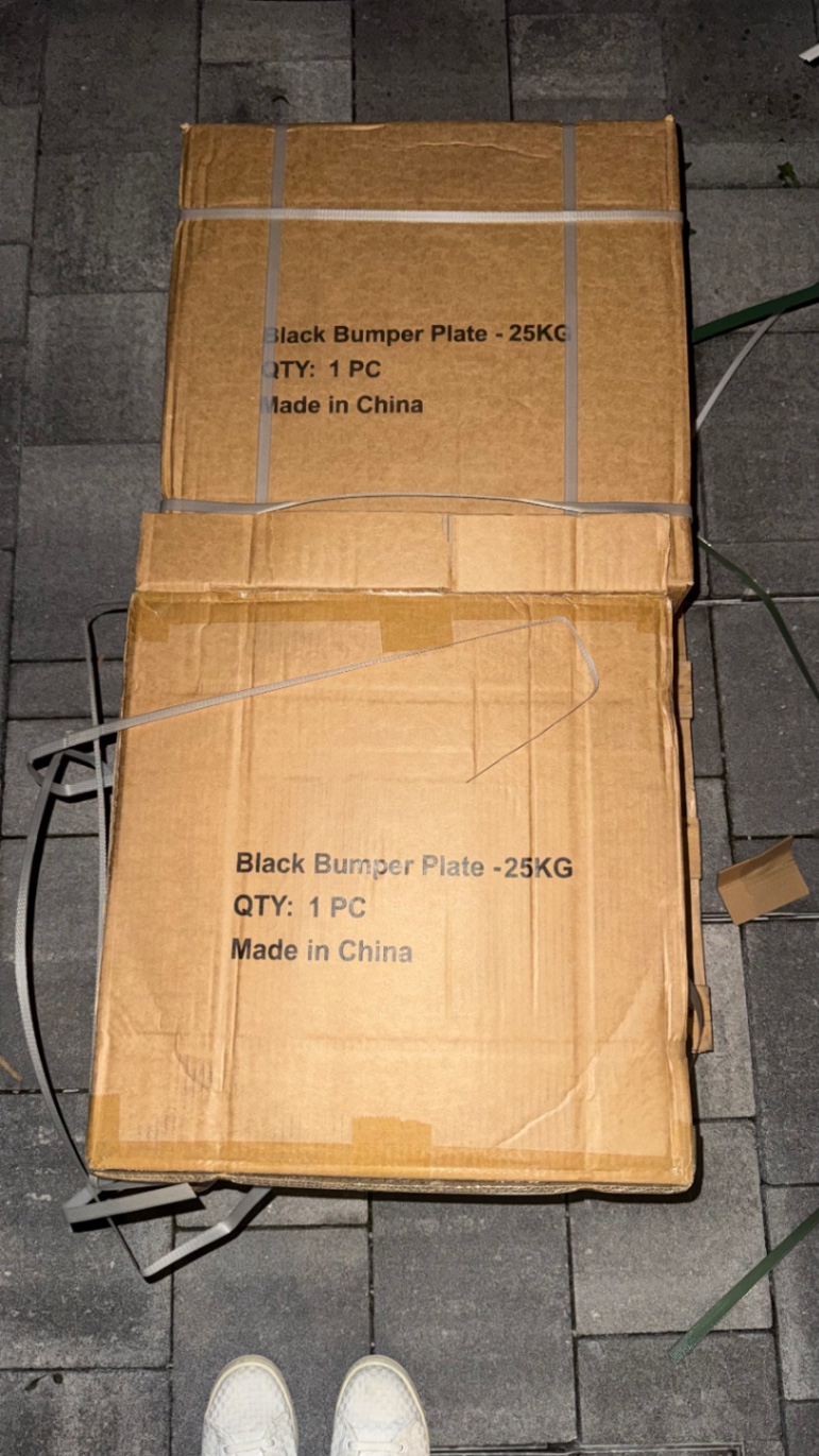 DISCHI BUMPER REX GYM DA 25 KG – NUOVI 8 dischi - foto 2