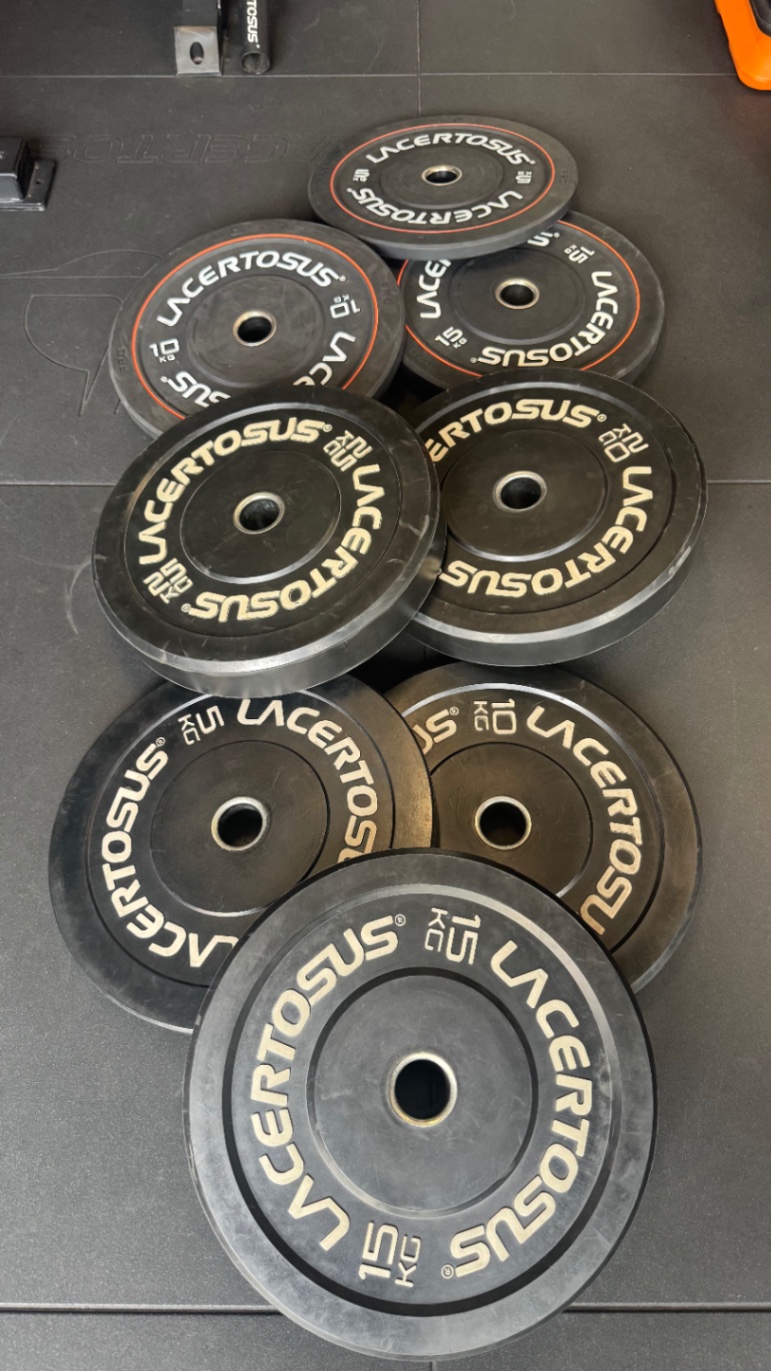 Set completo 210 kg Bumper PRO Lacertosus - foto 2