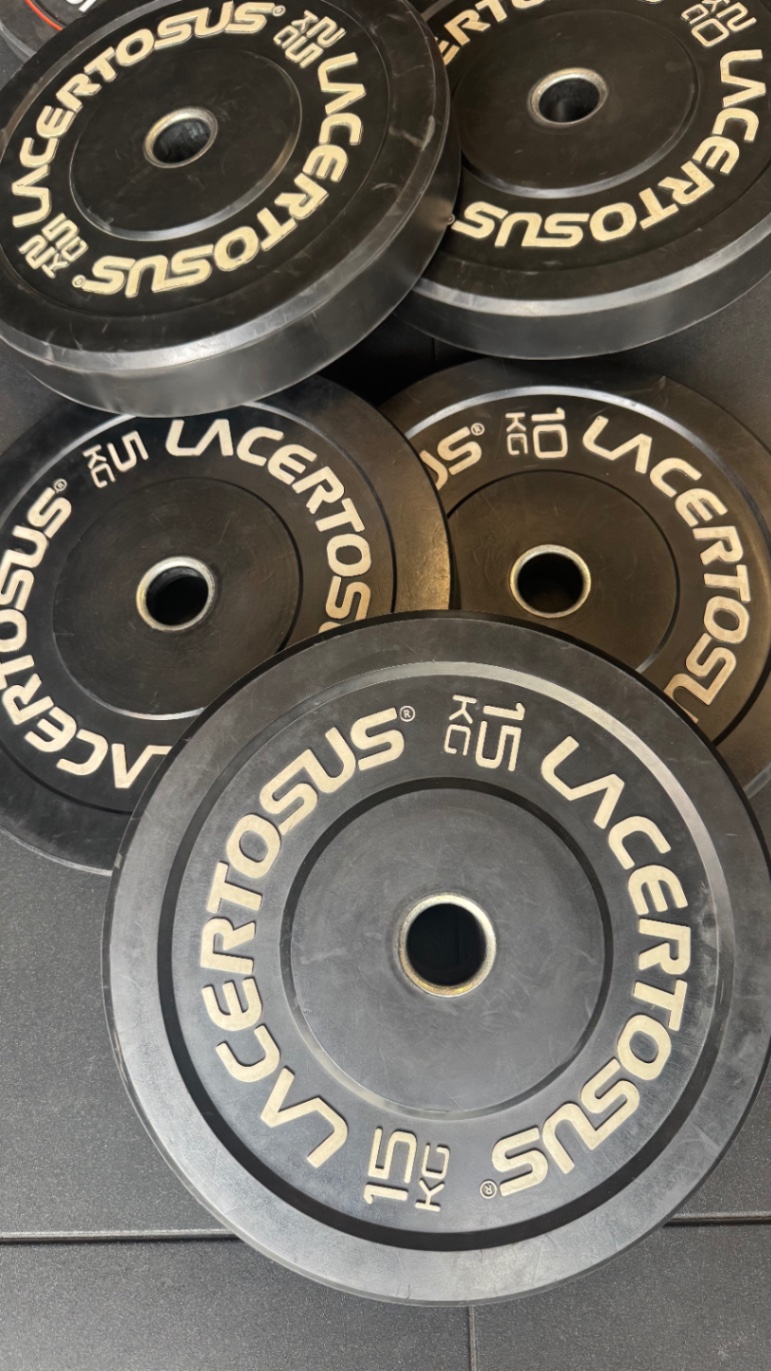 Set completo 210 kg Bumper PRO Lacertosus - foto 3