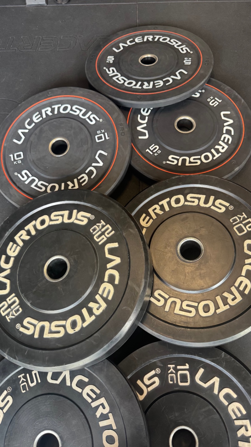 Set completo 210 kg Bumper PRO Lacertosus - foto 4