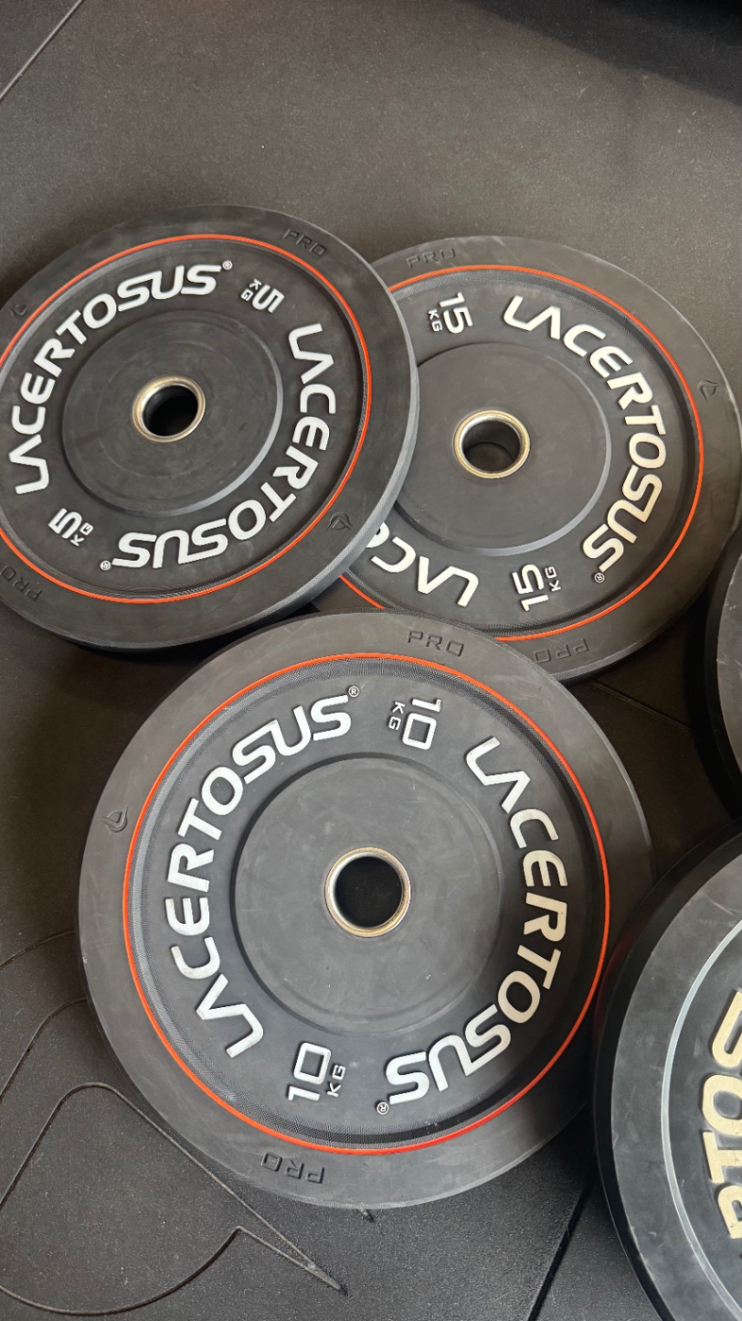 Set completo 210 kg Bumper PRO Lacertosus - foto 5