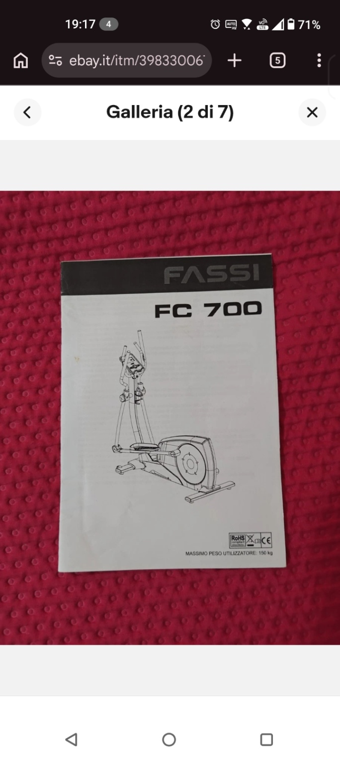Ellittica FC 700 - foto 2