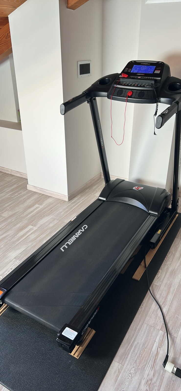 tapis Roulant Carnielli 400s con tappetino insonorizzante. sempre oleato . come nuovo - foto 2
