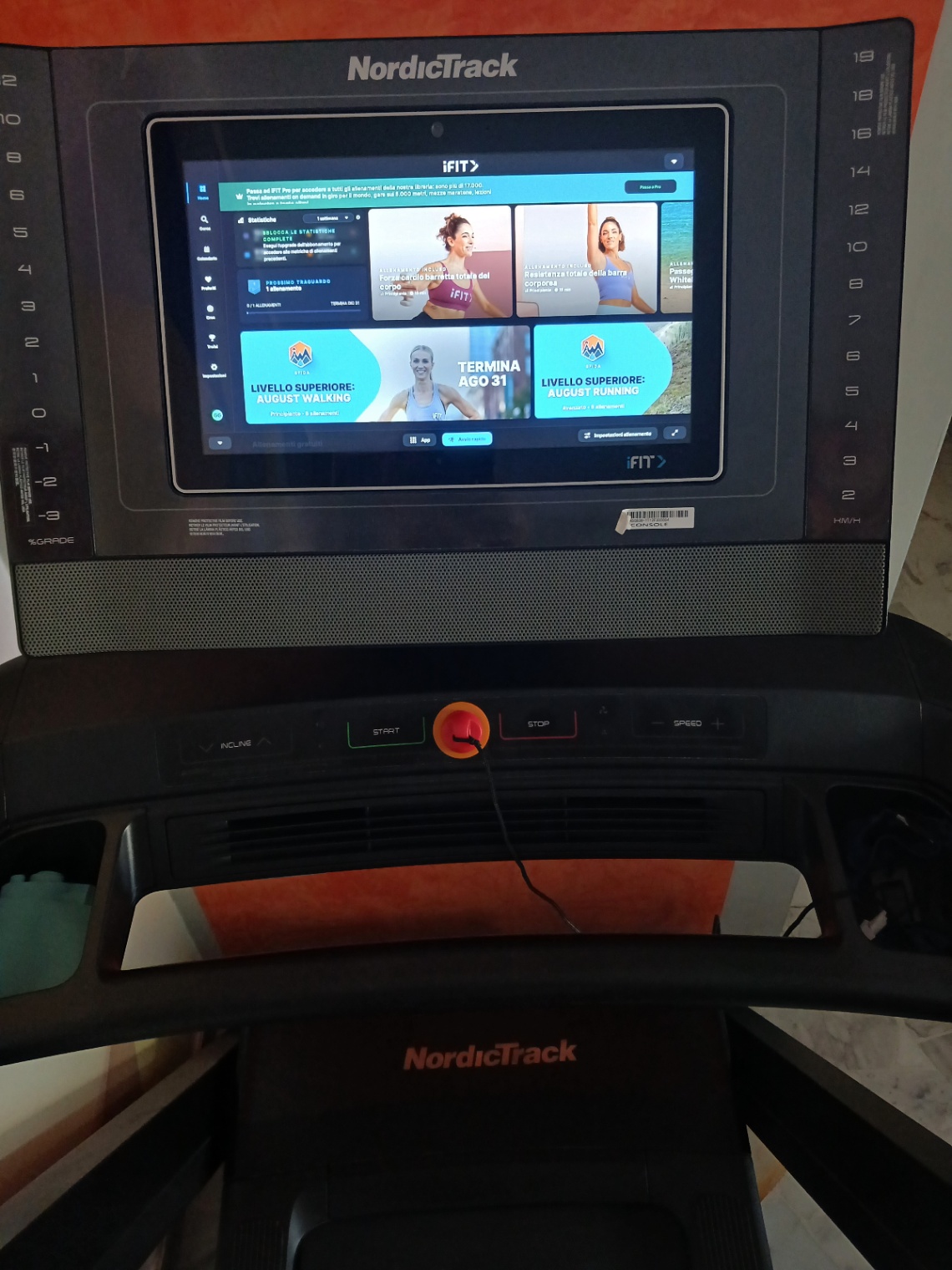 tapis roulant NordicTrack Commercial 1750 - foto 3